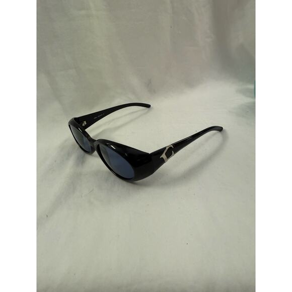 Furla Empire Black Oval Sunglasses GS - Picture 2 of 8